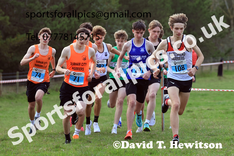 Mens Under-17s 2025 Start Fitness NEHL, Druridge Bay, Northumberland. Photo: David T. Hewitson/Sports for All Pics